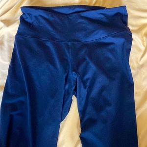 Dark Blue Old-Navy Active Line Leggings